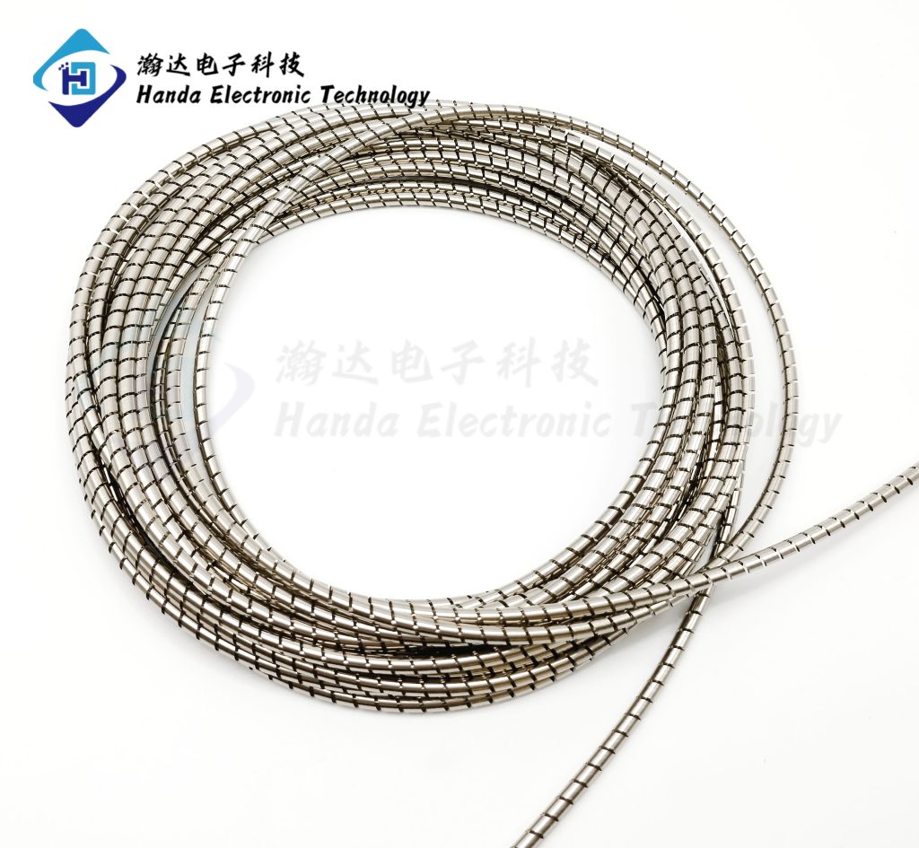 铍铜镀锡屏蔽螺旋管---瀚达电子